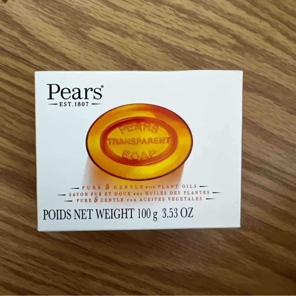 Pears Transparent Hand Soap - Orange Unopened New in Box